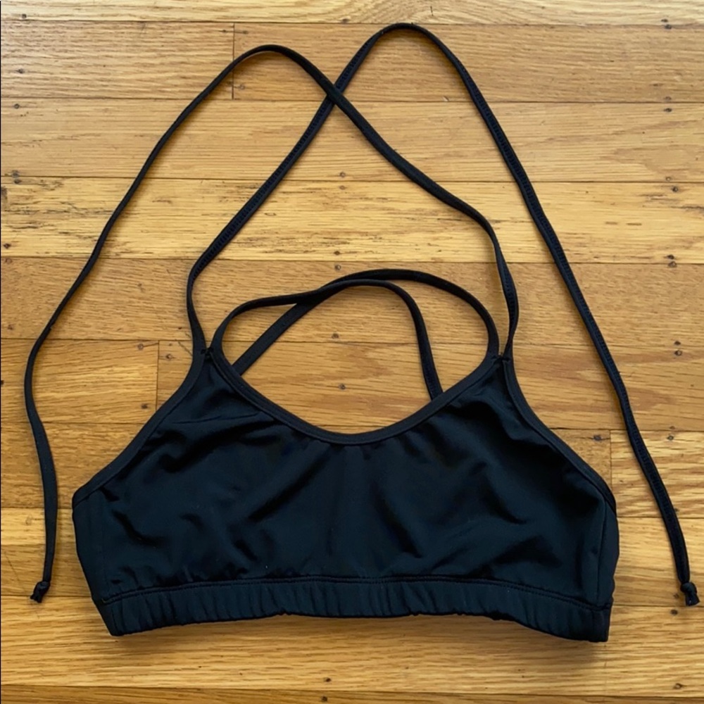 Sports Bra Black Small